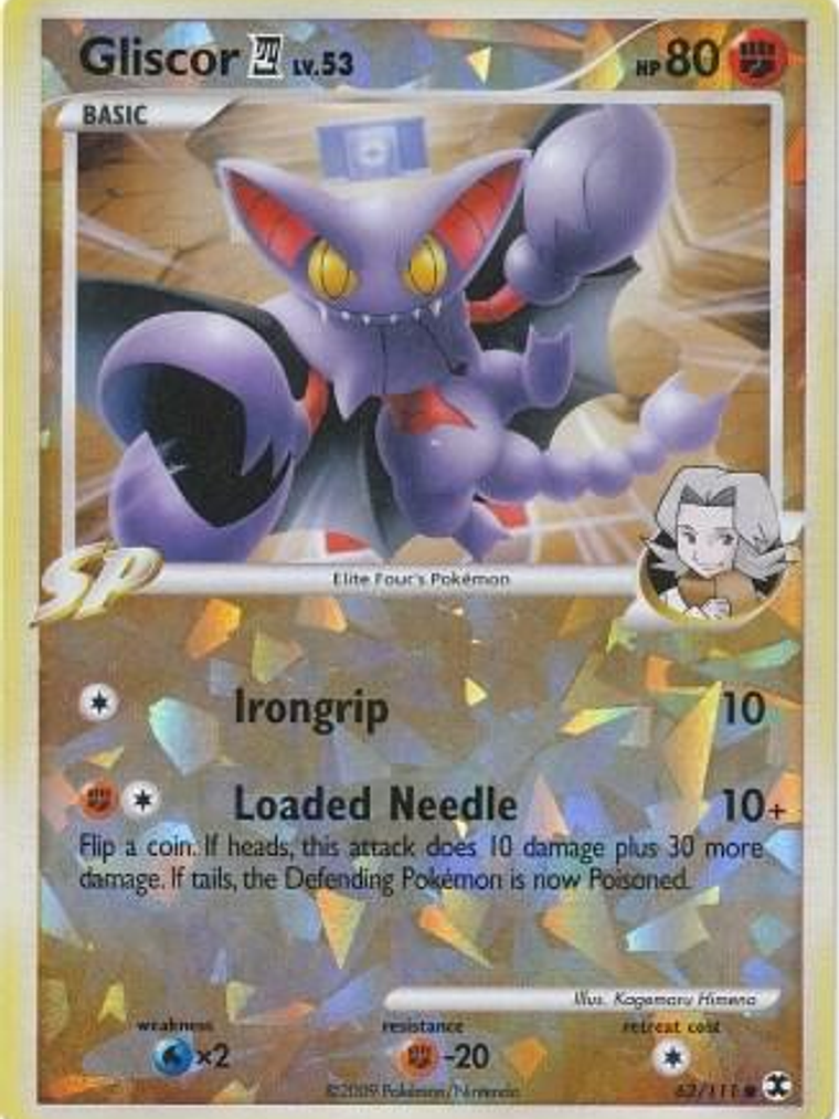 Gliscor E4 - 62/111 (Cracked Ice) #062 1