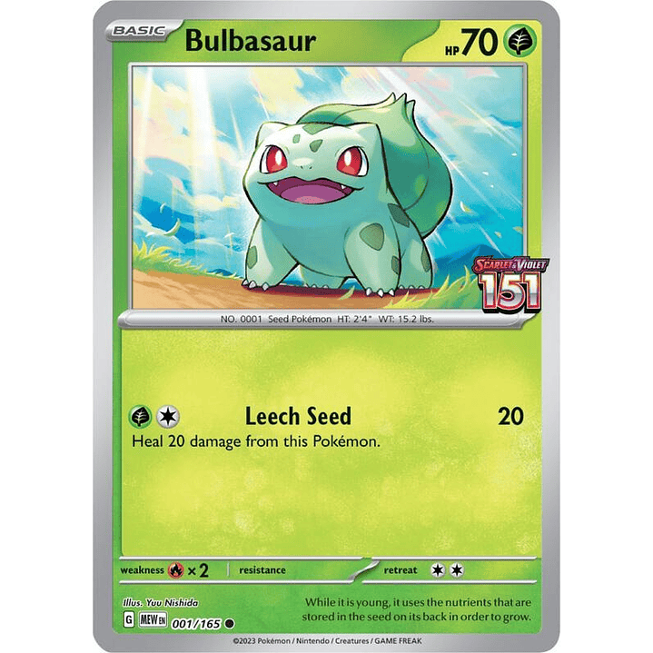 Bulbasaur - 001/165 (Best Buy Exclusive) #001 1