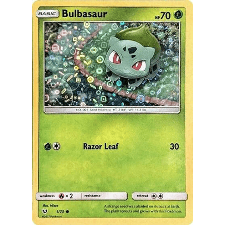Bulbasaur - 1/73 (General Mills Promo) #001 1