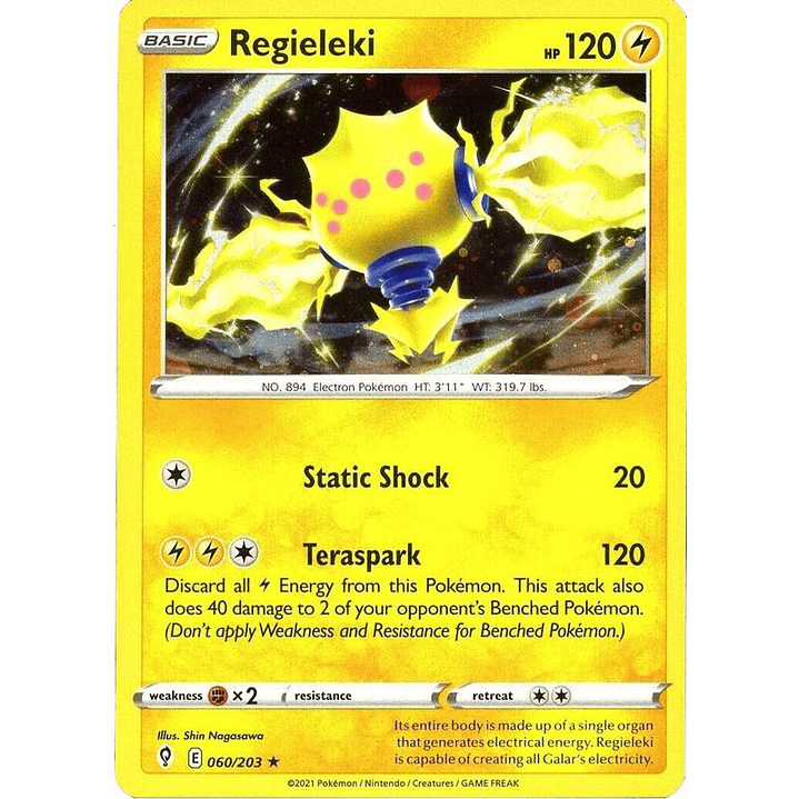Regieleki - 060/203 (Cosmos Holo) #060 1