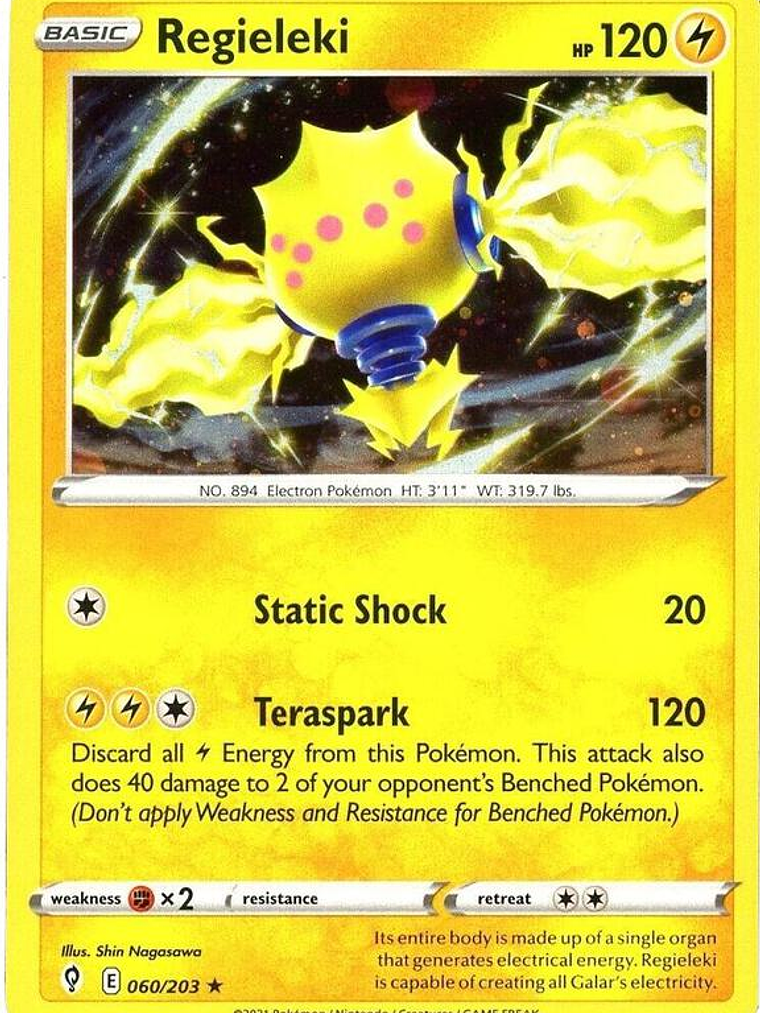 Regieleki - 060/203 (Cosmos Holo) #060 1