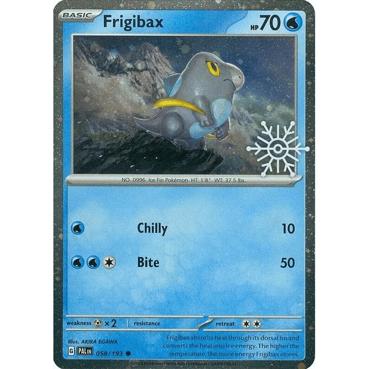 Frigibax - 058/193 (Holiday Calendar) #058 1