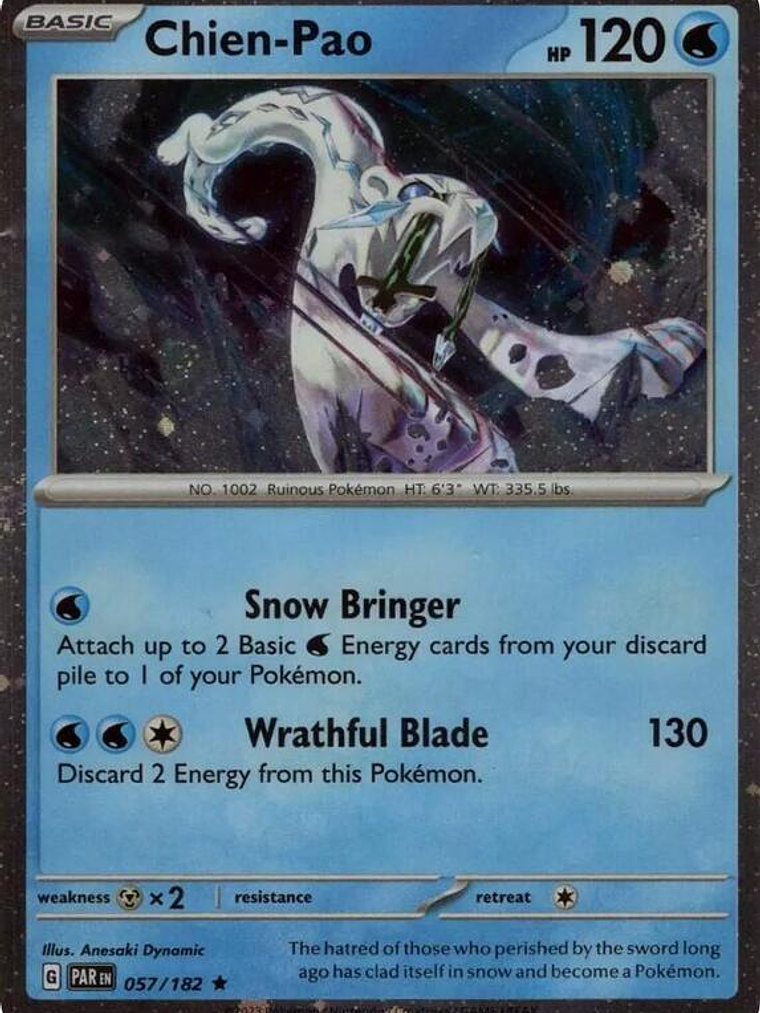 Chien-Pao - 057/182 (Cosmos Holo) #057 1