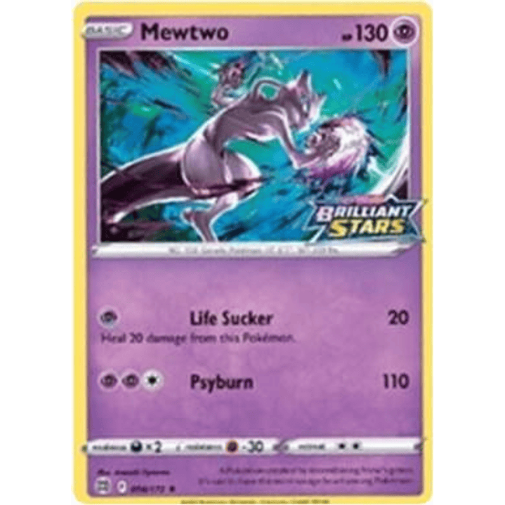 Mewtwo - 056/172 (Brilliant Stars Stamped) #056 1