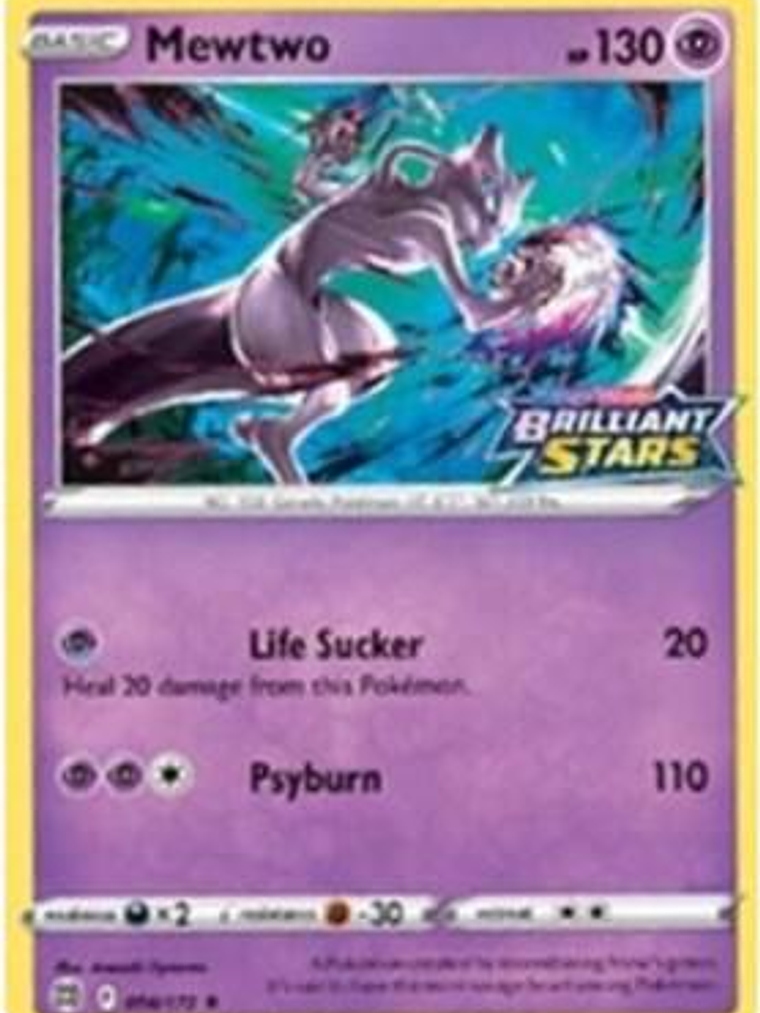 Mewtwo - 056/172 (Brilliant Stars Stamped) #056 1