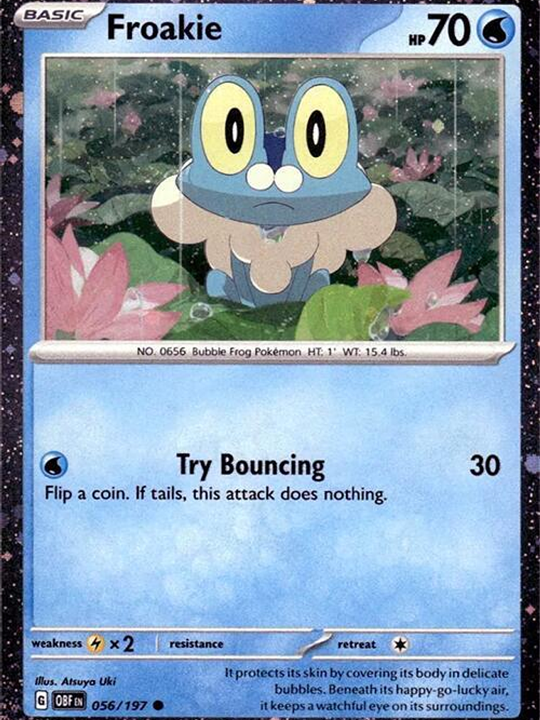 Froakie (Cosmos Holo) #056 1