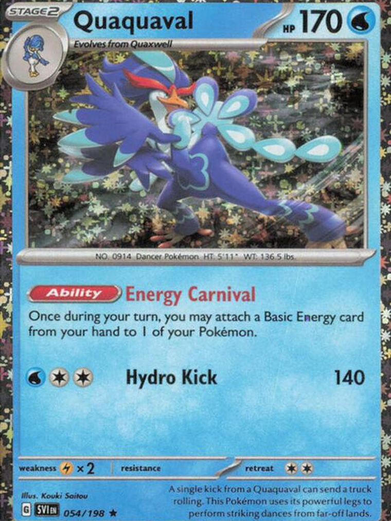 Quaquaval - 054/198 (Sparkle Holo) #054 1