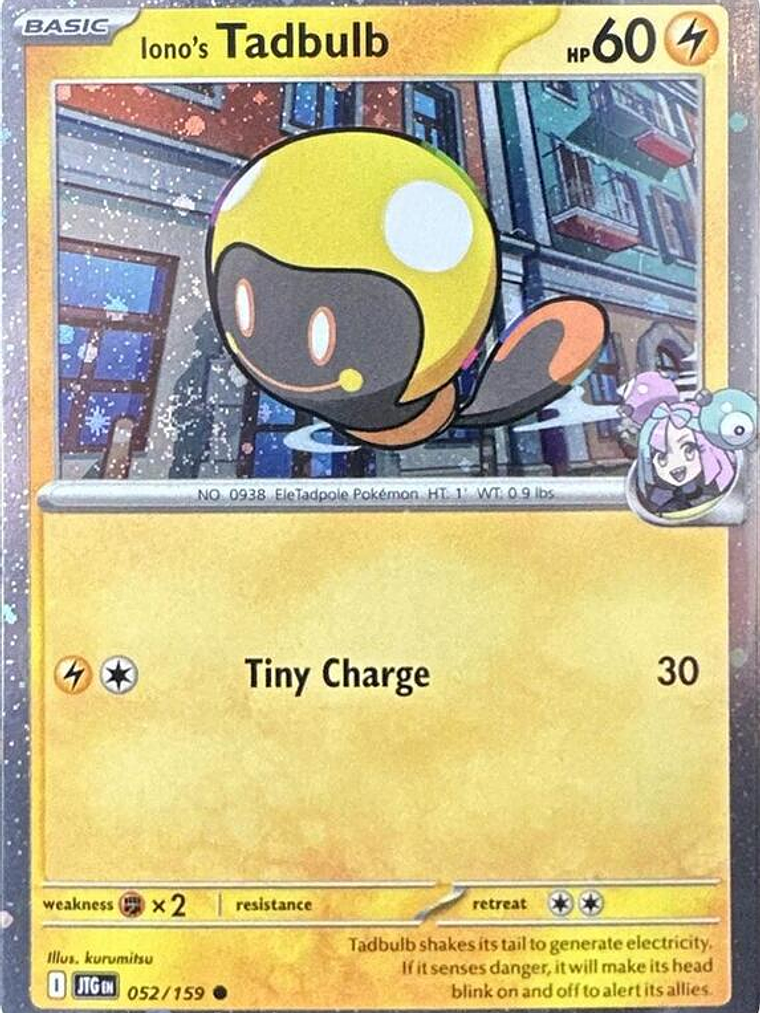 Iono's Tadbulb (Cosmos Holo) #052 1