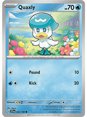 Quaxly (Mirage Holo) #052