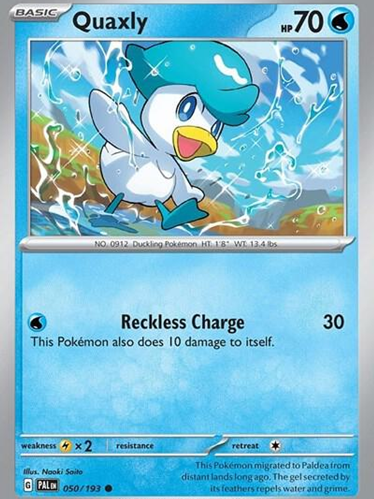 Quaxly - 050/193 (Summer 2023 Collector Chest) #050 1