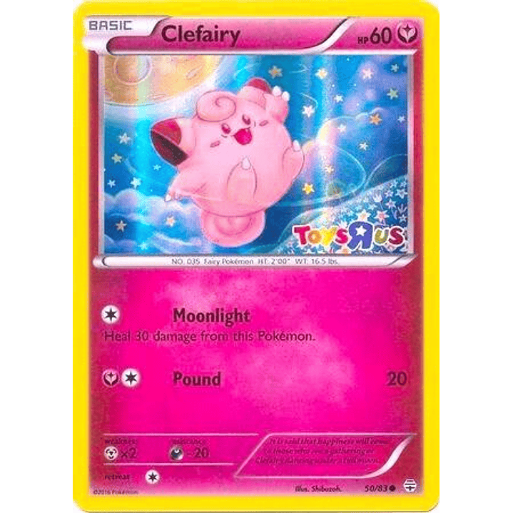Clefairy - 50/83 (Toys R Us Promo) #050 1