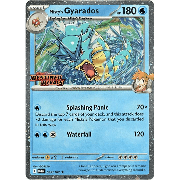 Misty's Gyarados (Prerelease) #049 1