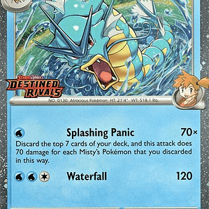 Misty's Gyarados (Prerelease) #049
