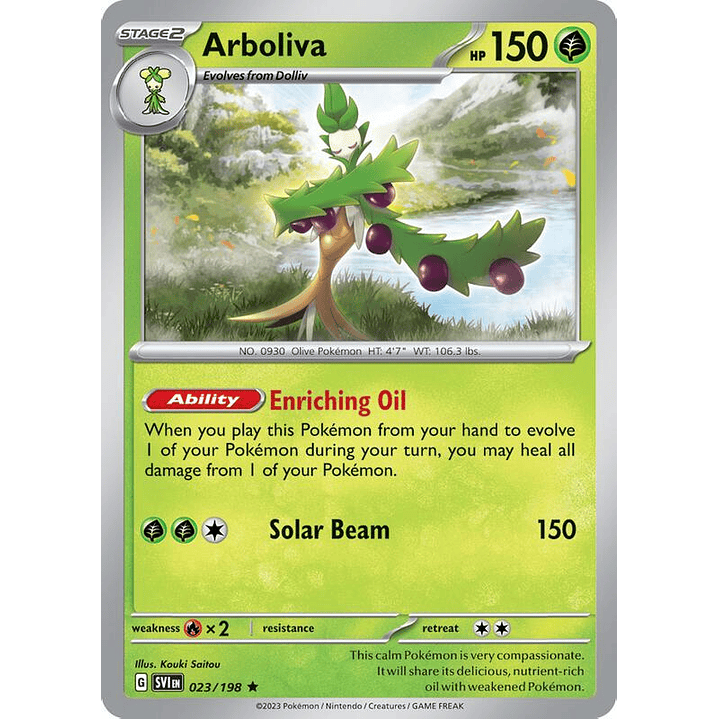 Arboliva - 023/198 (Line Holo) #023 1