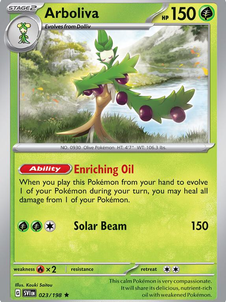 Arboliva - 023/198 (Line Holo) #023 1