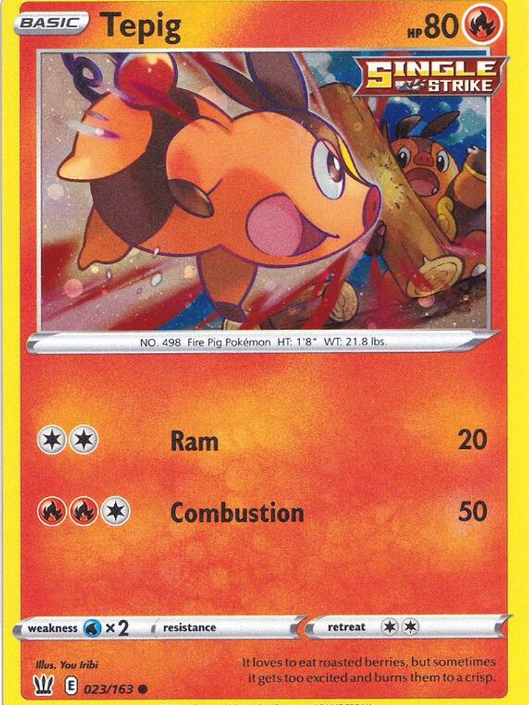 Tepig - 023/163 (Cosmos Holo) #023 1