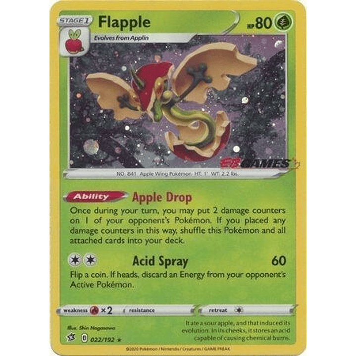 Flapple - 022/192 (EB Games Exclusive) #022 1