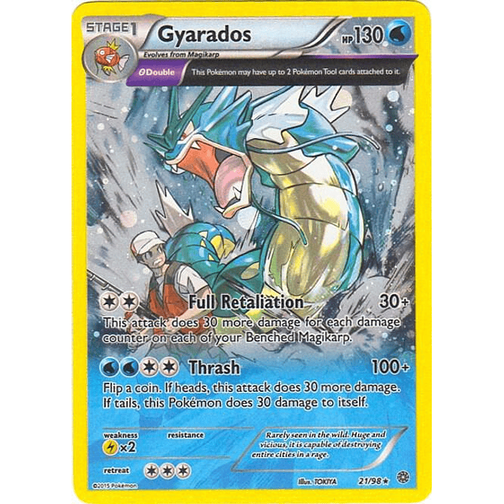 Gyarados - 21/98 (Cosmos Holo) #021 1