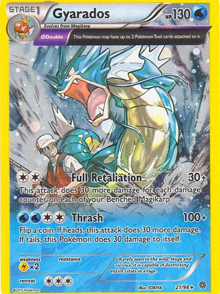 Gyarados - 21/98 (Cosmos Holo) #021 1