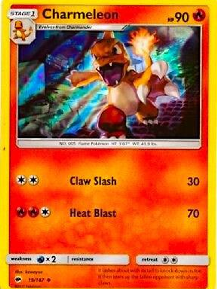 Charmeleon - 19/147 (Premium Collection Promo) #019 1
