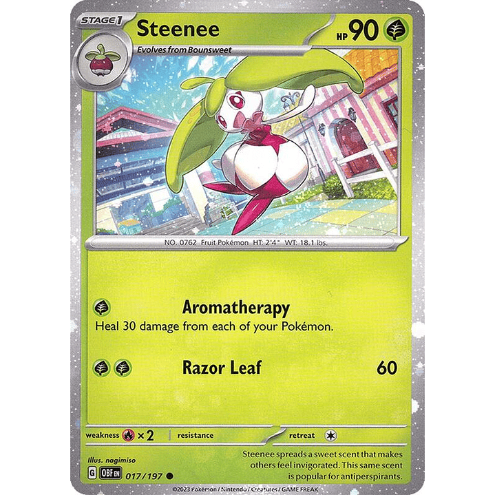 Steenee - 017/197 (Cosmos Holo) #017 1