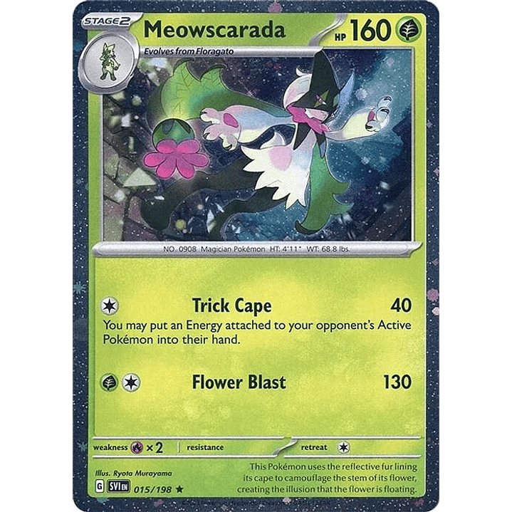 Meowscarada - 015/198 (Cosmos Holo) #015 1