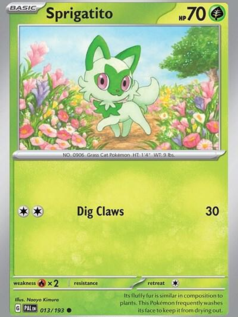 Sprigatito - 013/193 (Summer 2023 Collector Chest) #013 1