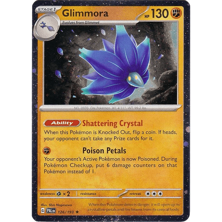 Glimmora - 126/193 (Cosmos Holo) #126 1