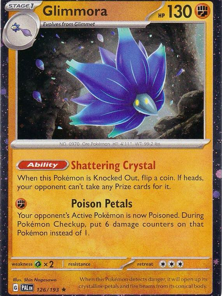 Glimmora - 126/193 (Cosmos Holo) #126 1
