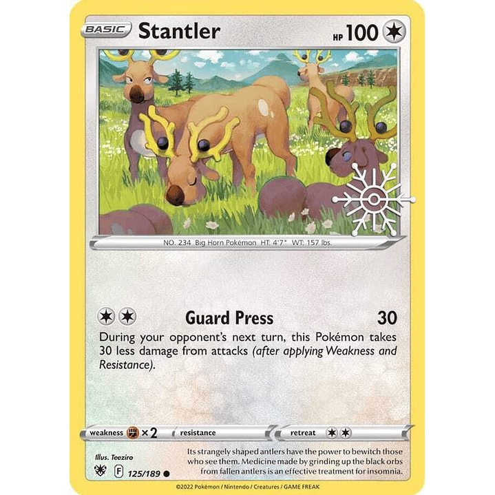 Stantler - 125/189 (Holiday Calendar) #125 1