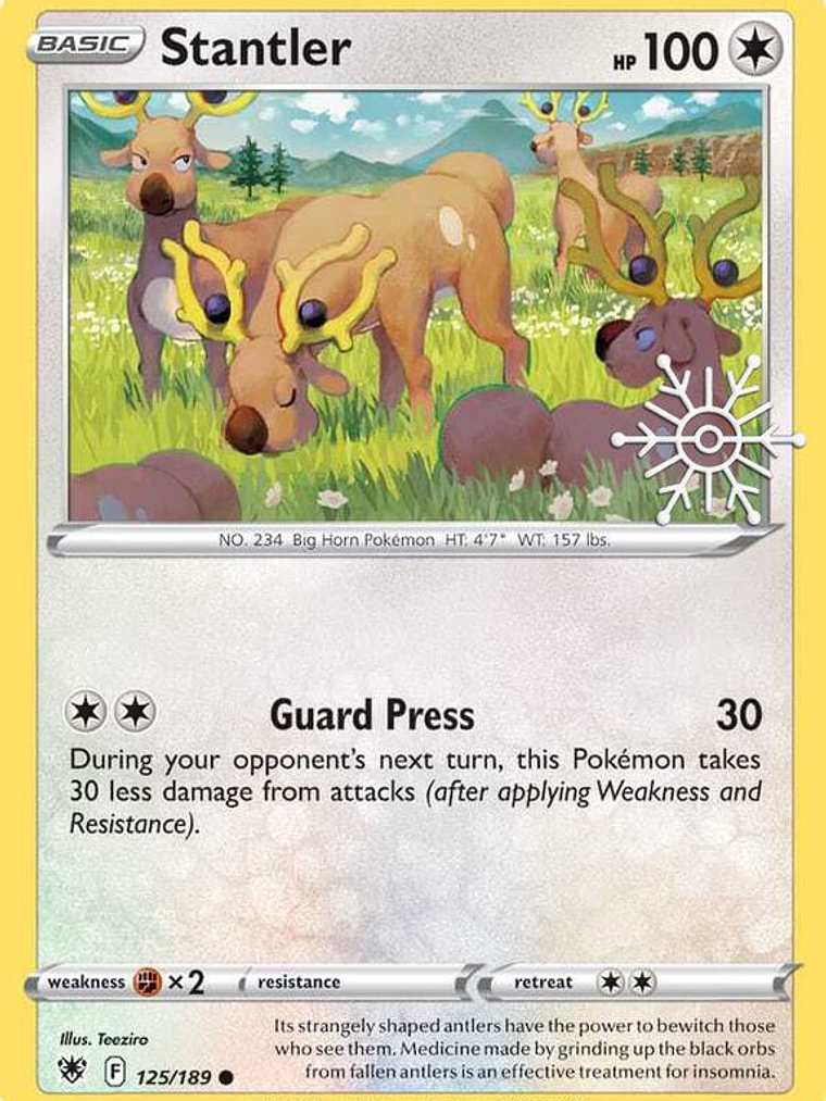 Stantler - 125/189 (Holiday Calendar) #125 1