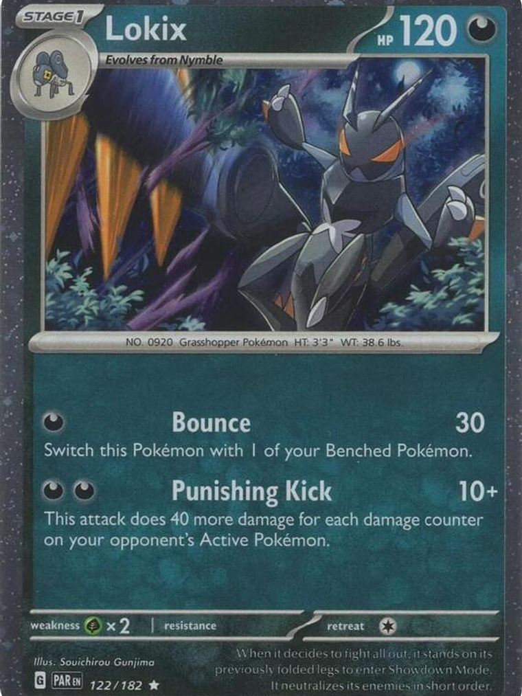 Lokix - 122/182 (Cosmos Holo) #122 1