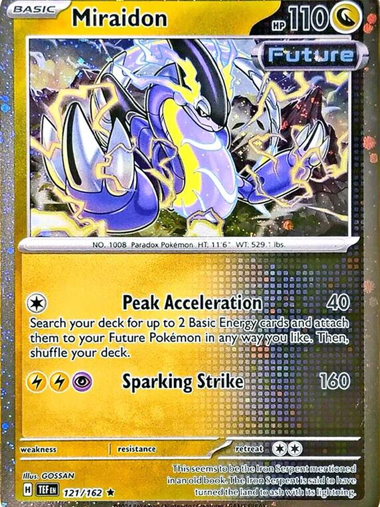 Miraidon - 121/162 (Cosmos Holo) #121 1