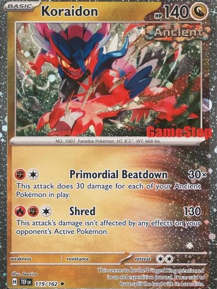 Koraidon (Gamestop Promo) #119 1