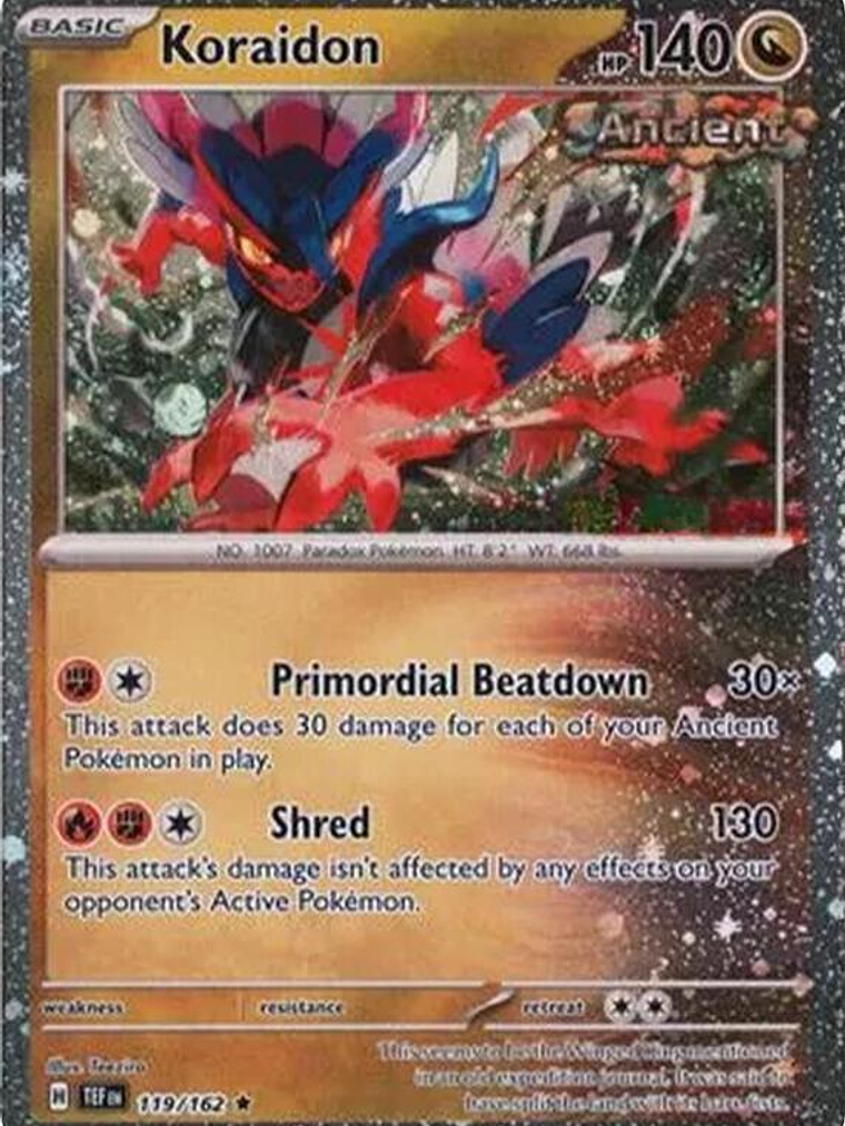 Koraidon - 119/162 (Cosmos Holo) #119 1