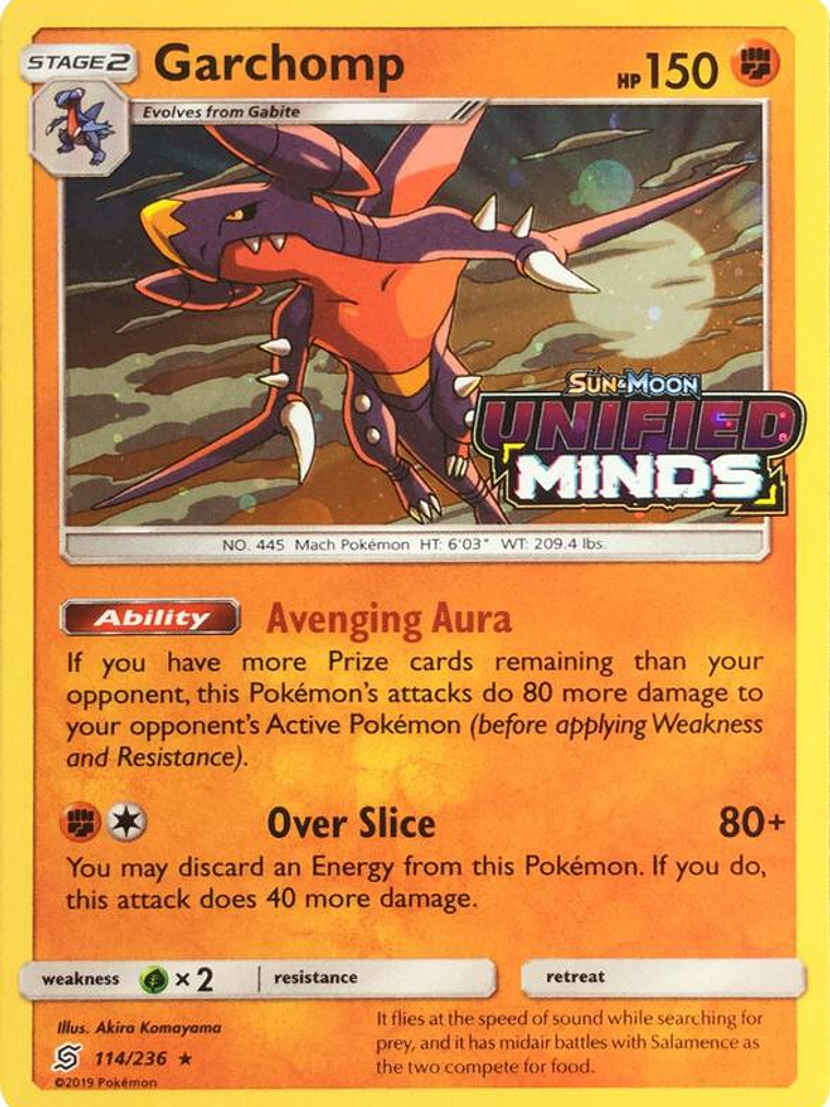 Garchomp - 114/236 (Cosmos Holo) #114 1