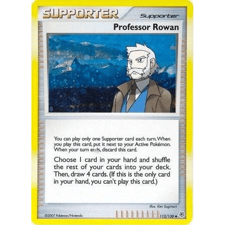 Professor Rowan - 112/130 (Cosmos Holo) #112 1