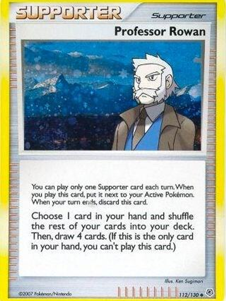 Professor Rowan - 112/130 (Cosmos Holo) #112 1