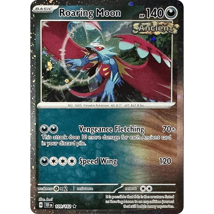 Roaring Moon - 109/162 (Cosmos Holo) #109 1