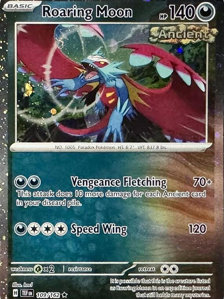 Roaring Moon - 109/162 (Cosmos Holo) #109 1