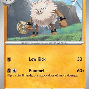 Primeape (Cosmos Holo) #107