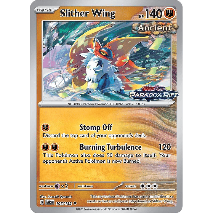 Slither Wing - 107/182 (Store Exclusive Promo) #107 1