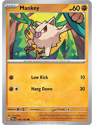 Mankey (Cosmos Holo) #106