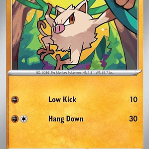Mankey (Cosmos Holo) #106