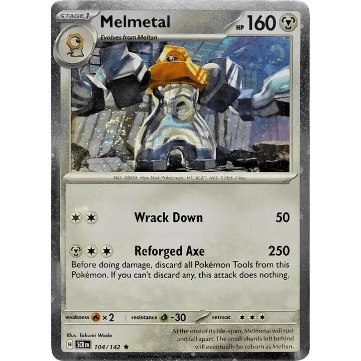Melmetal - 104/142 (Cosmos Holo) #104 1