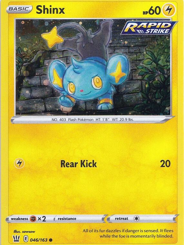Shinx - 046/163 (Cosmos Holo) #046 1