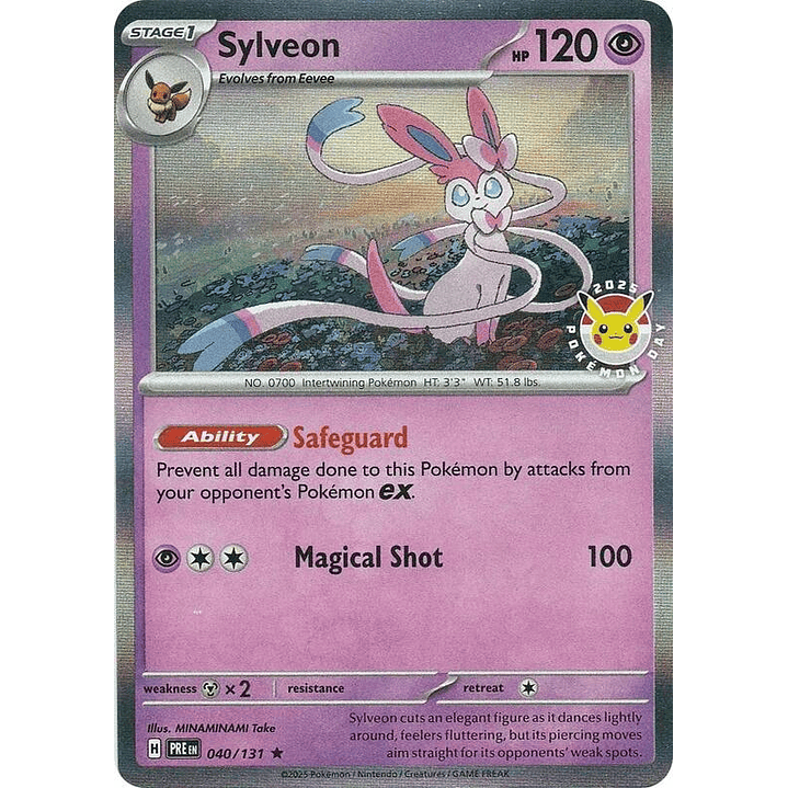 Sylveon - 040/131 (Pokemon Day) #040 1