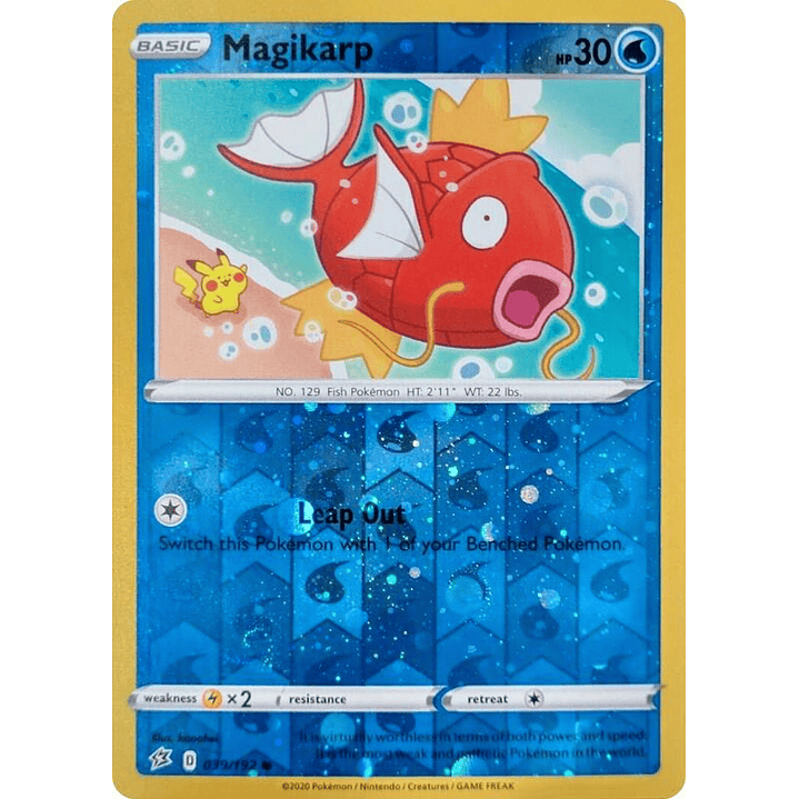 Magikarp - 039/192 (Reverse Cosmos Holo) #039 1