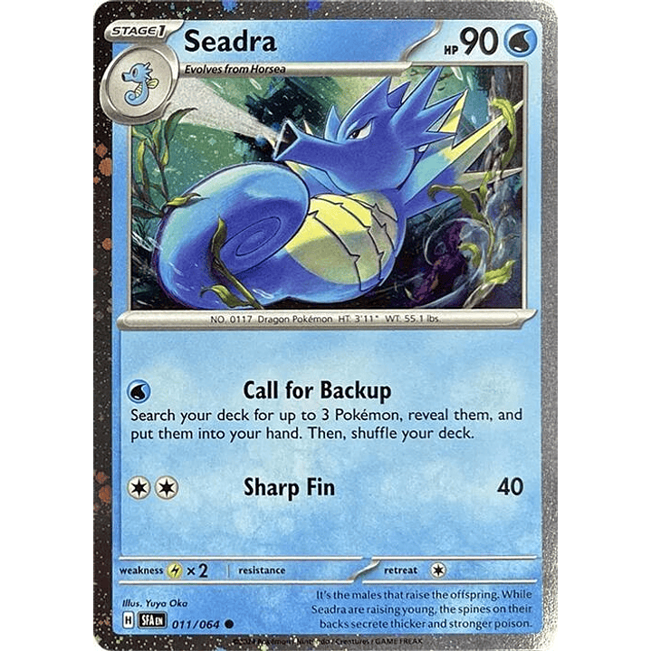 Seadra - 011/064 (Cosmos Holo) #011 1