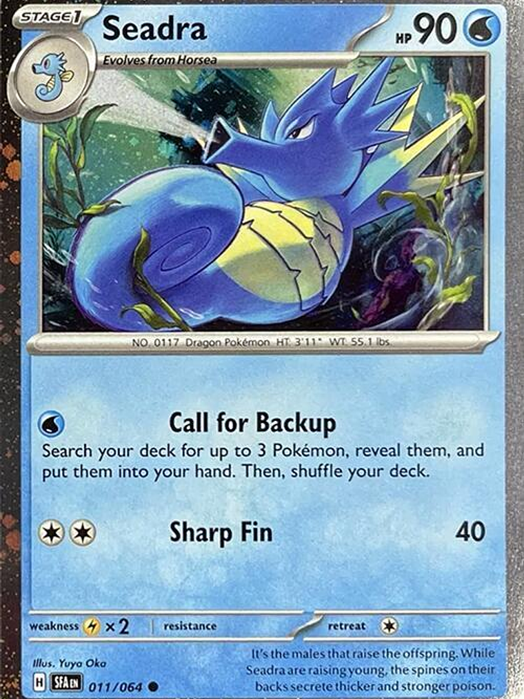 Seadra - 011/064 (Cosmos Holo) #011 1